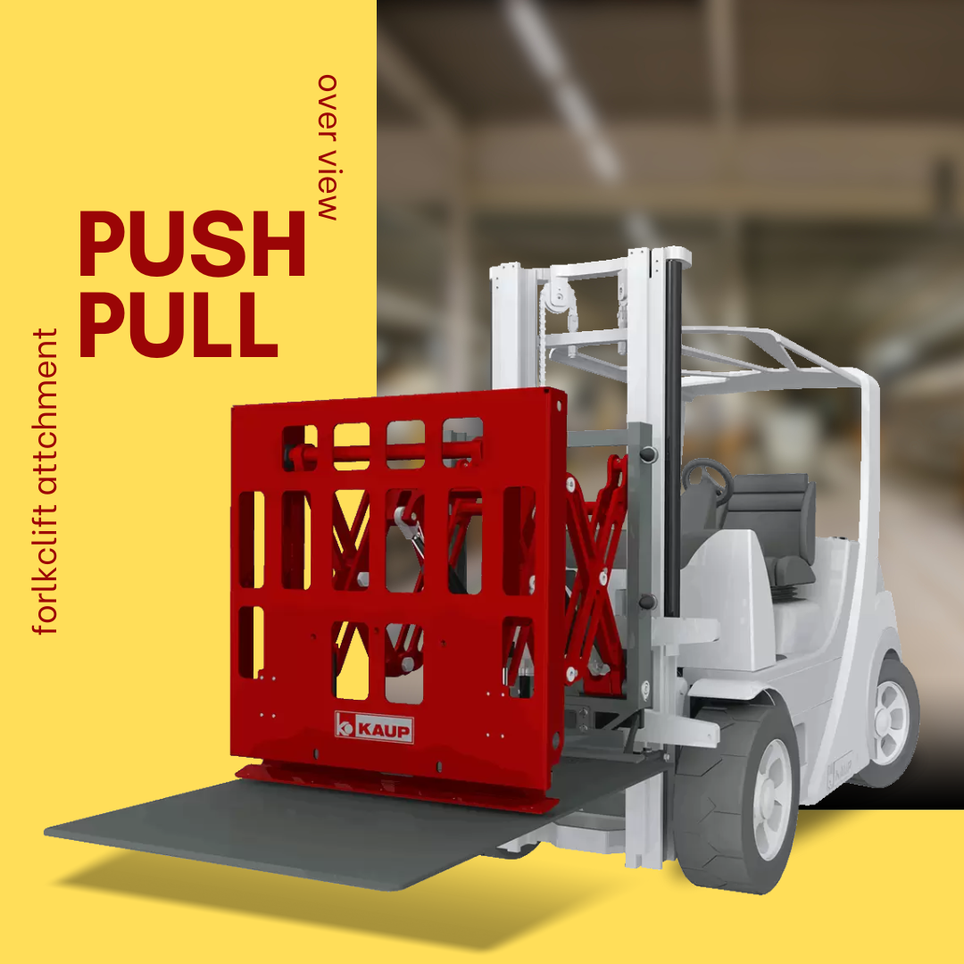Push / Pull Forklift Attachment | Essential Solution for Slip Sheet Handling