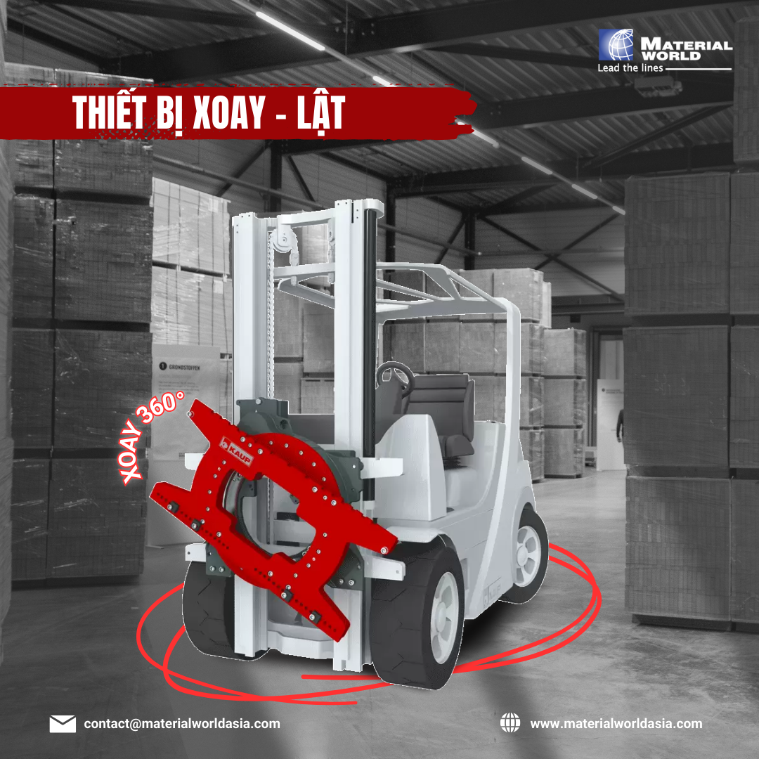 Forklift Rotator – Full 360° Rotation Container Handler