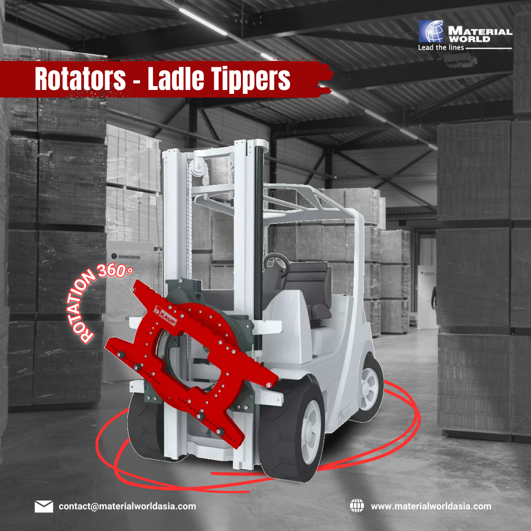 Rotators – Ladle Tippers | Forklift Container Tipping Solutions